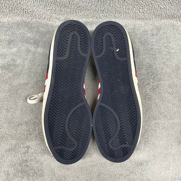 Adidas Superstar The American Flag Color Red White Blue G56825 Leather Mens 10.5 - Picture 8 of 8